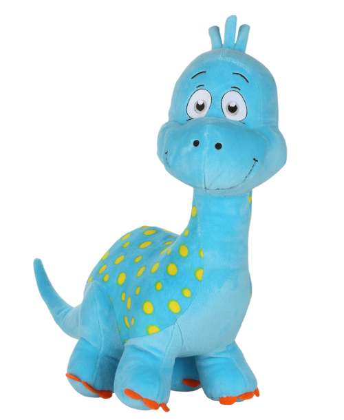 image Dinosaure bleu en peluche