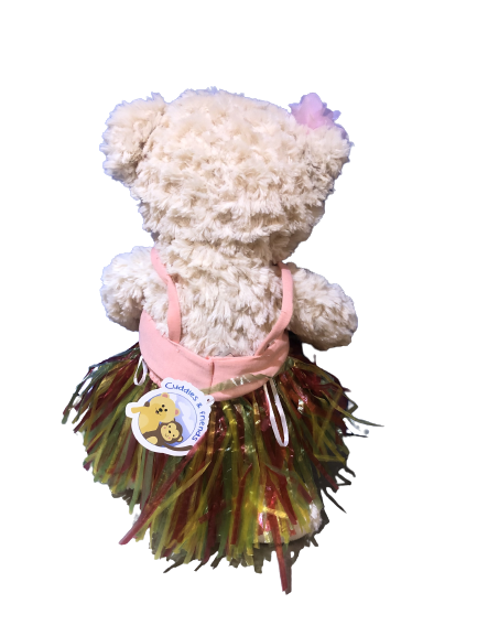 Image Tenue hawaiienne fille pour peluche