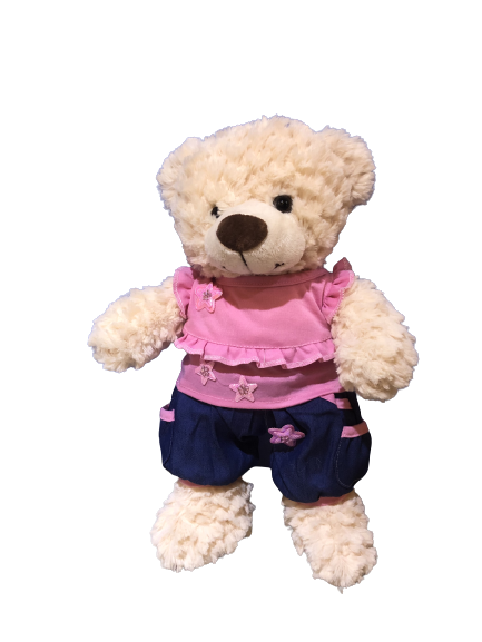 Image Tenue rose pour peluche