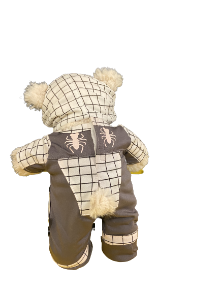 Image Déguisement de spider-man gris pour peluche