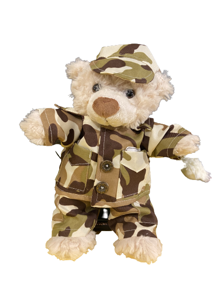 Image Tenue militaire pour peluche