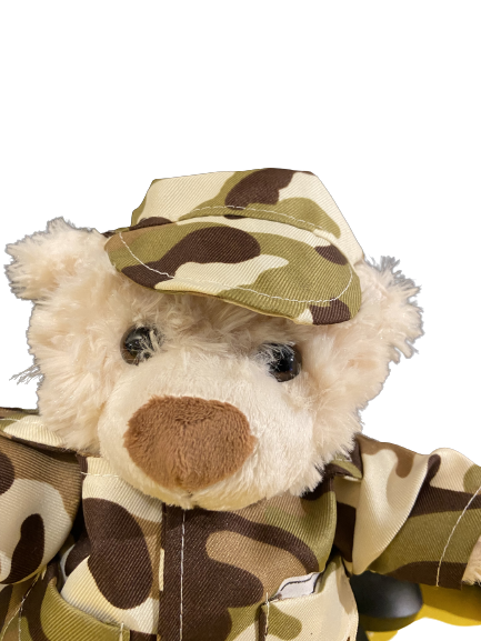 Image Tenue militaire pour peluche