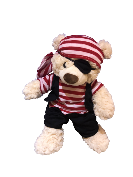 Image Tenue de pirate pour peluche