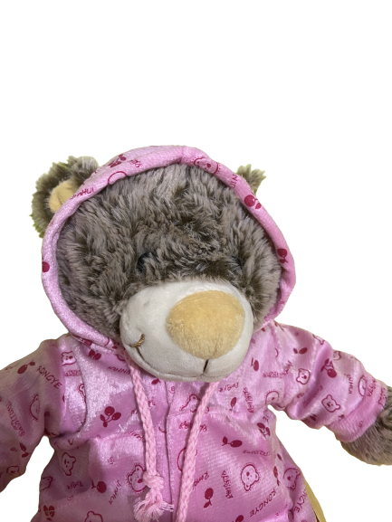 Image Ensemble pyjama rose pour peluche