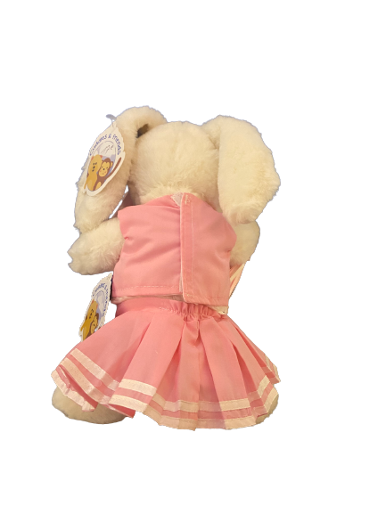 Image Tenue de pom-pom girl rose pour peluche