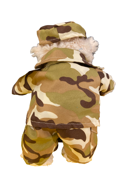 Image Tenue militaire pour peluche