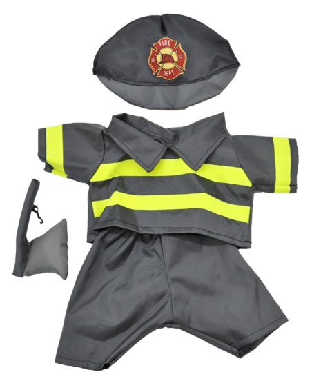 Image de Tenue de pompier pour peluche