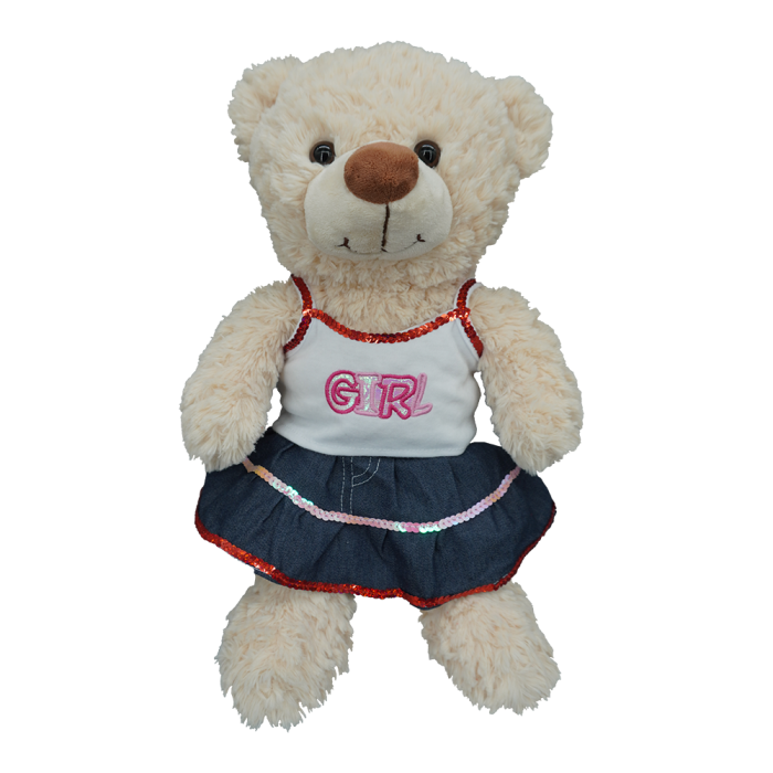 Image de Tenue GIRL pour peluche
